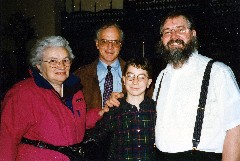 Judy Dorrough; David Dorrough; Ben Dorrough; Dan Dorrough; Ben s Baptism Family